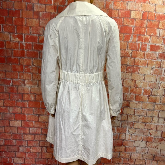Nine West Off White Belted Trench Coat - Picture 6 of 10